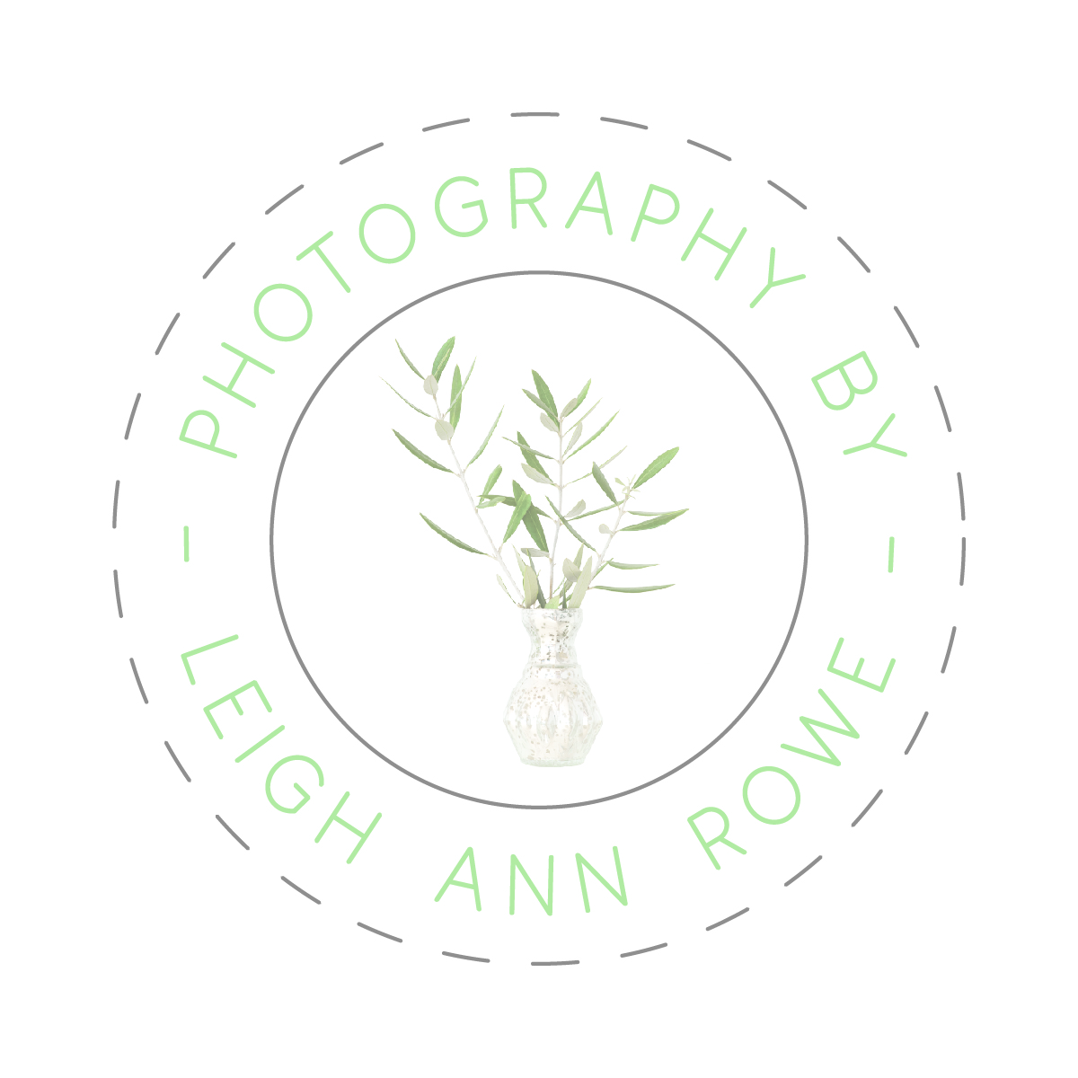 Photography by Leigh Ann Rowe Logo