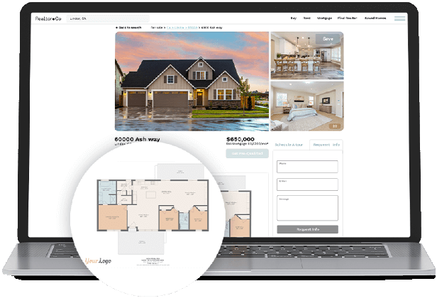 floor plan for real estate listings