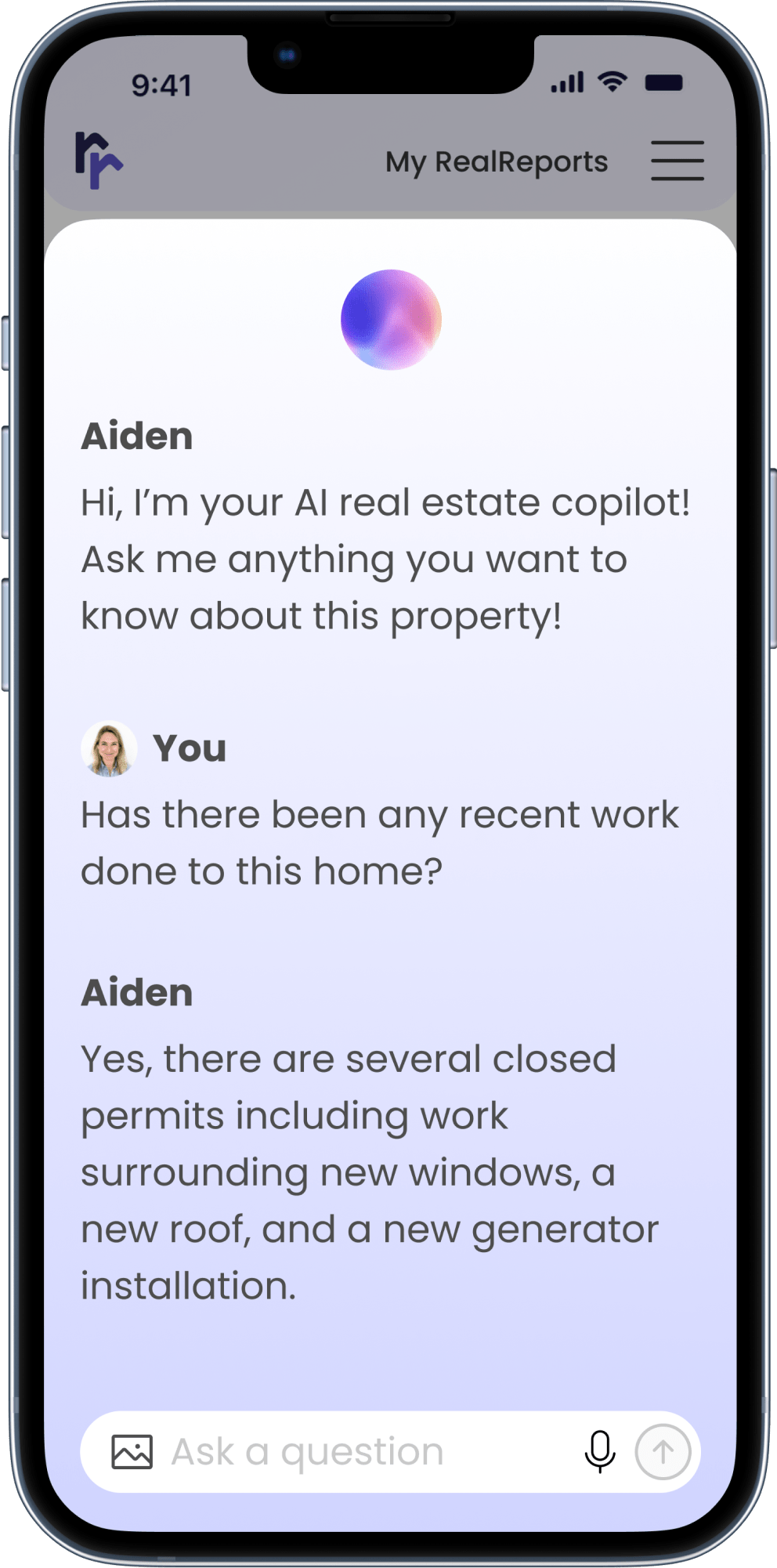 Product Mock (Mobile only)