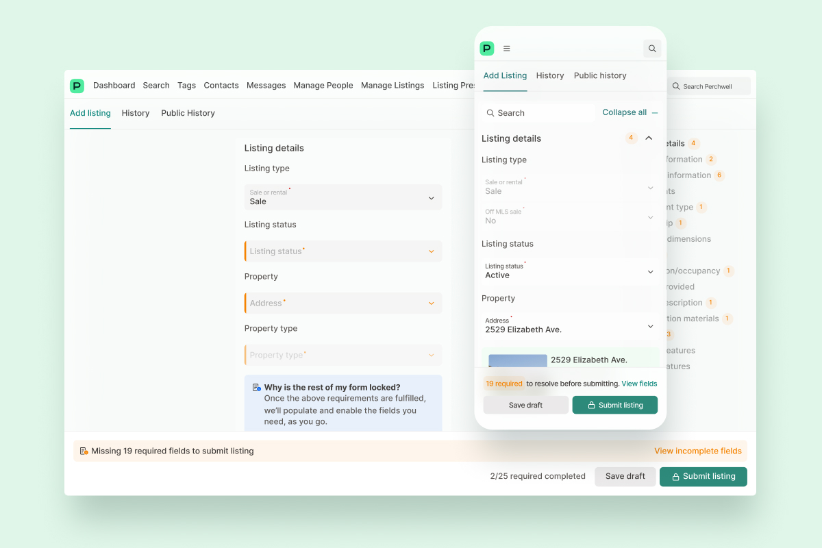 Listing management and syndication