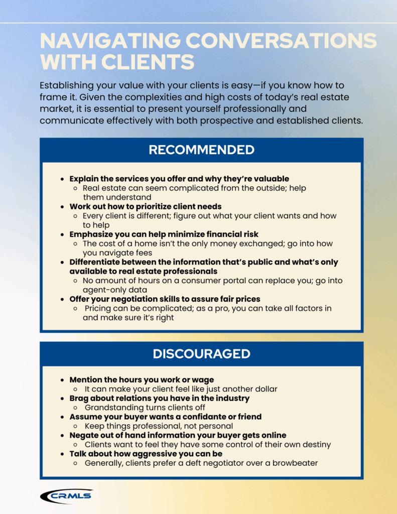 Navigating Conversations with Clients