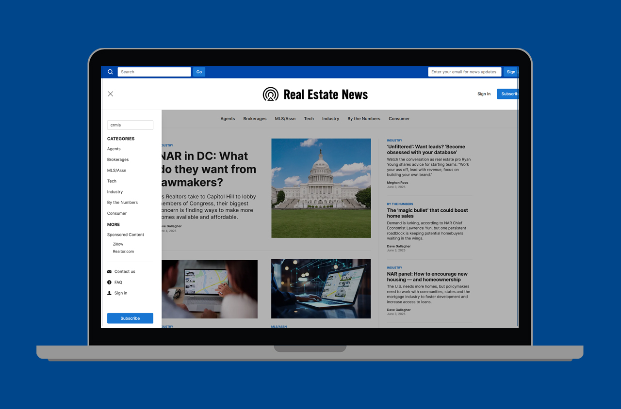 real estate news section