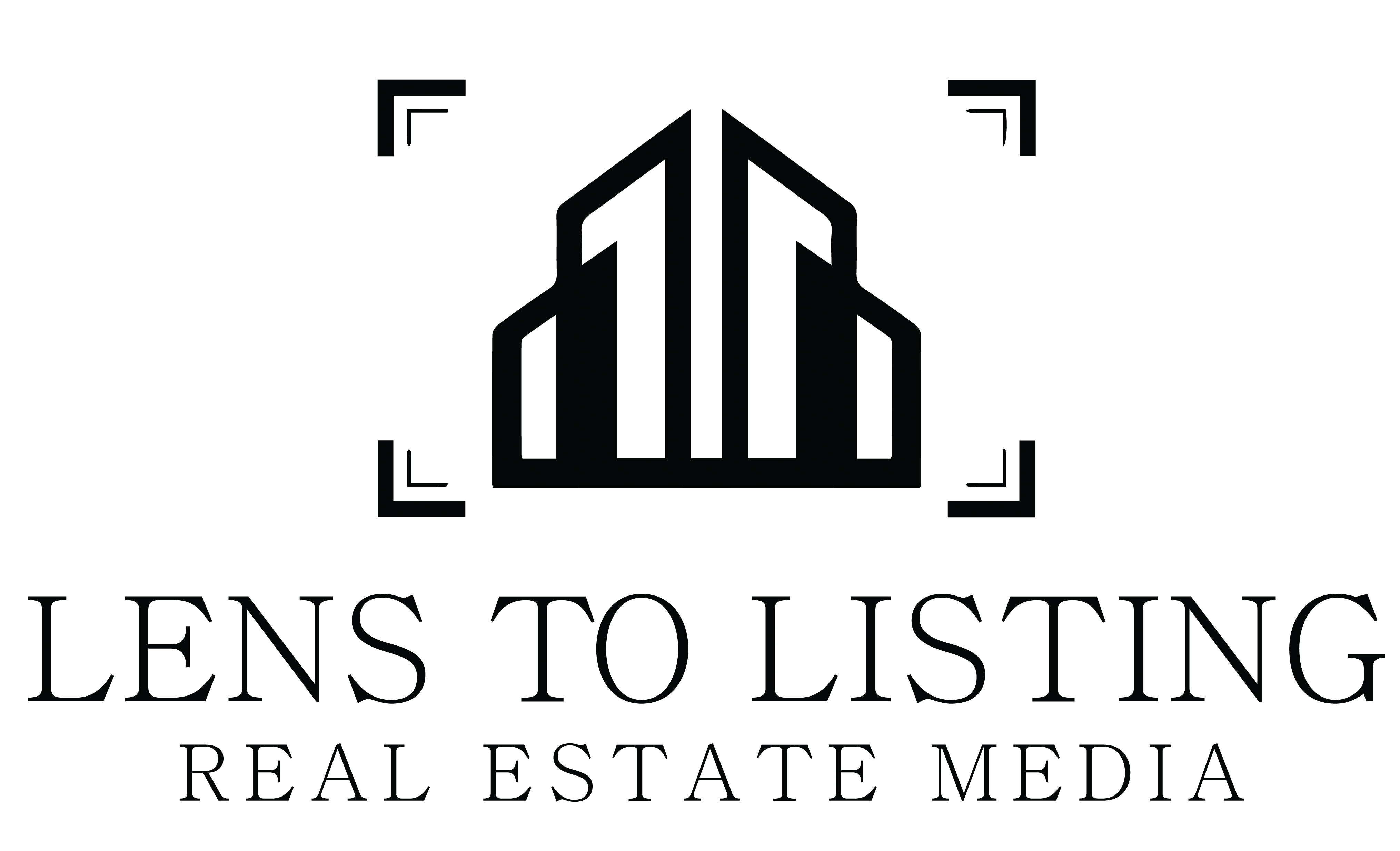 Lens to Listing Real Estate Media Logo final file
